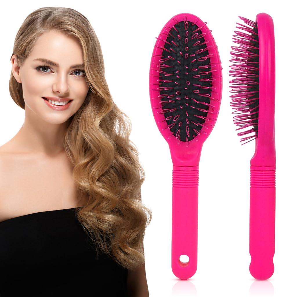 MAYCREATE Wig Brush Comb for Hair Extensions with No Tangle Loop Design 8.66 in | Gentle Scalp Care