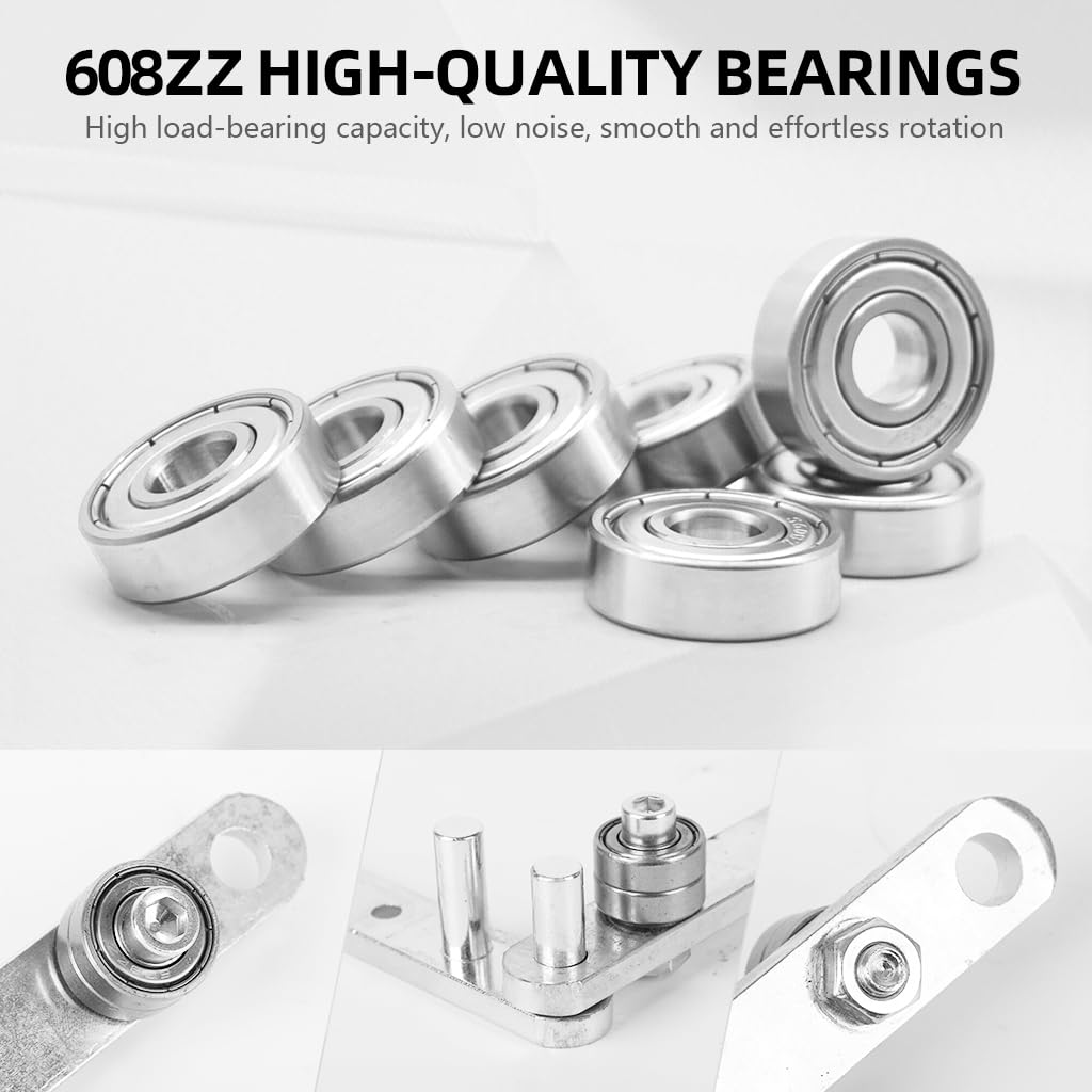 Serplex Manual Steel Rod Bending Tool Set for Metalworking with Bearing System and Springs