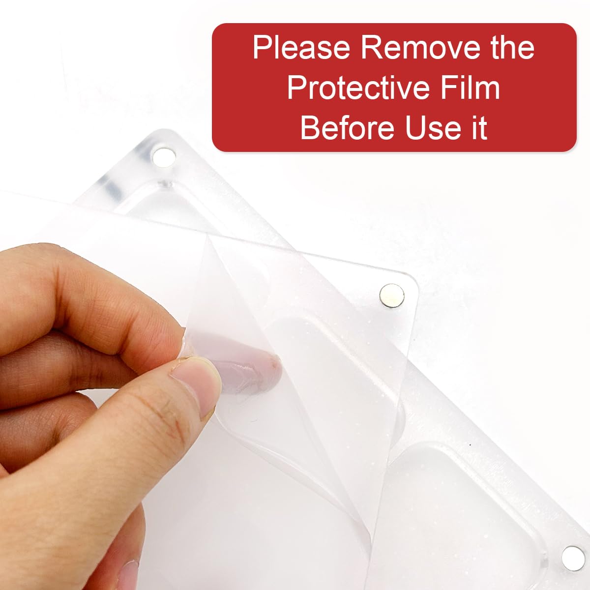 HASTHIP Acrylic Seashell Display Box for Shell Collection featuring 18 Grids 5.6x5.6in | Magnetic Closure Transparent Organizer