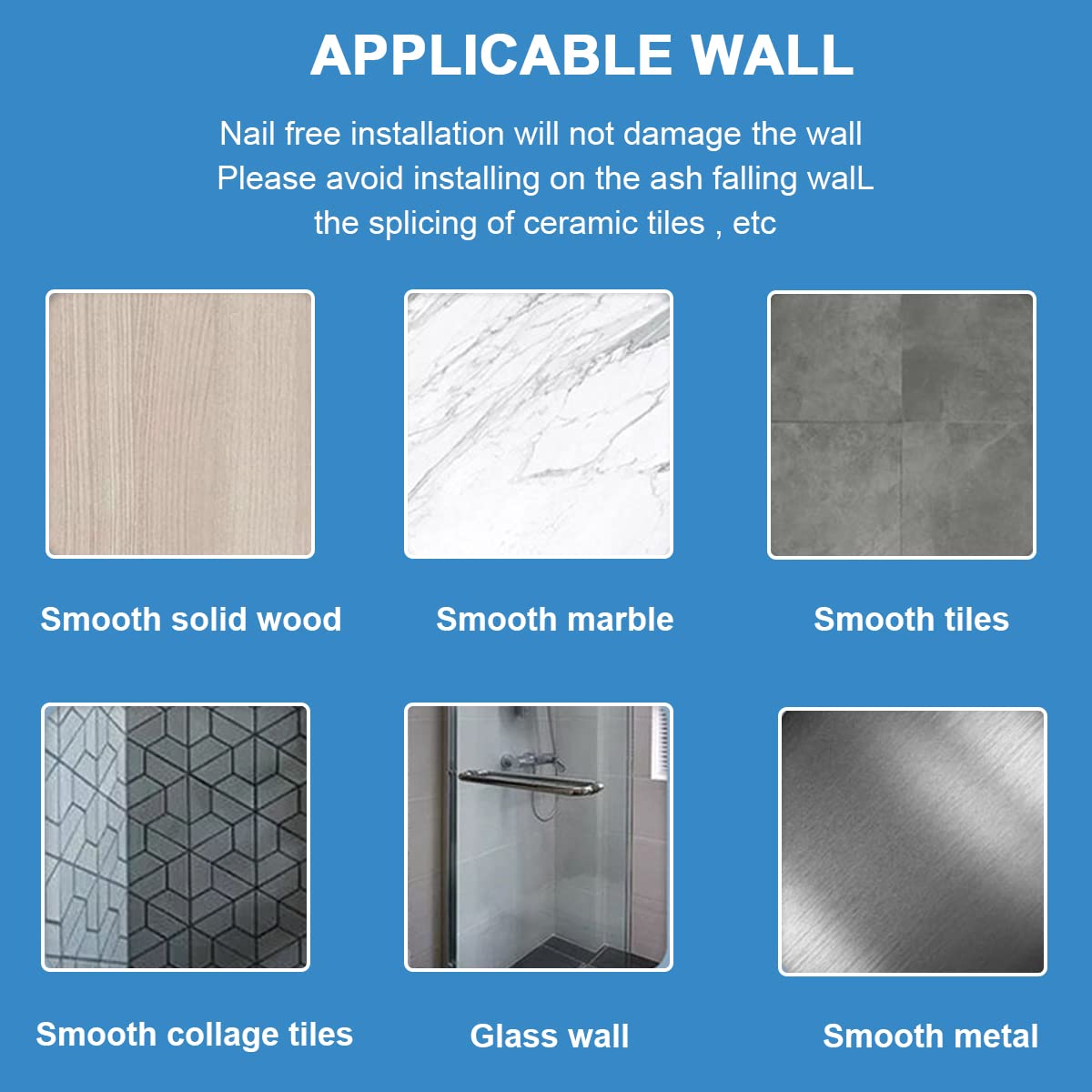 HASTHIP Hair Dryer Holder Wall Mount for Bathroom with Plug Slot Organizer | 2PCS Silver