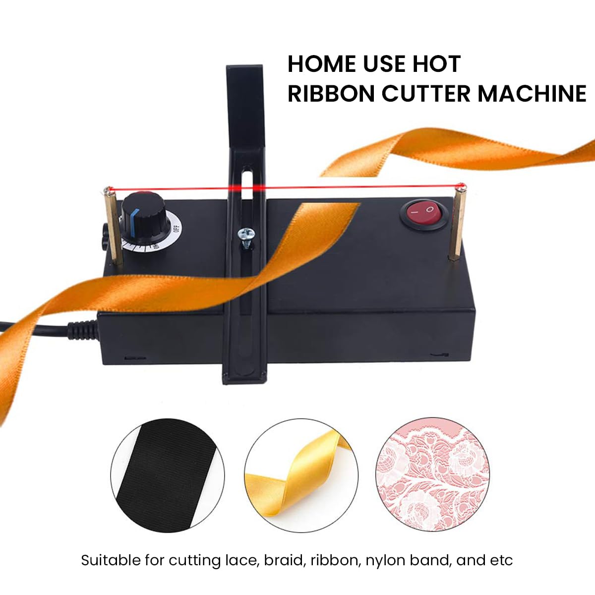 Serplex Electric Fabric Cutter for Fabric Lace and Rope with Nickel Wire Heating Element