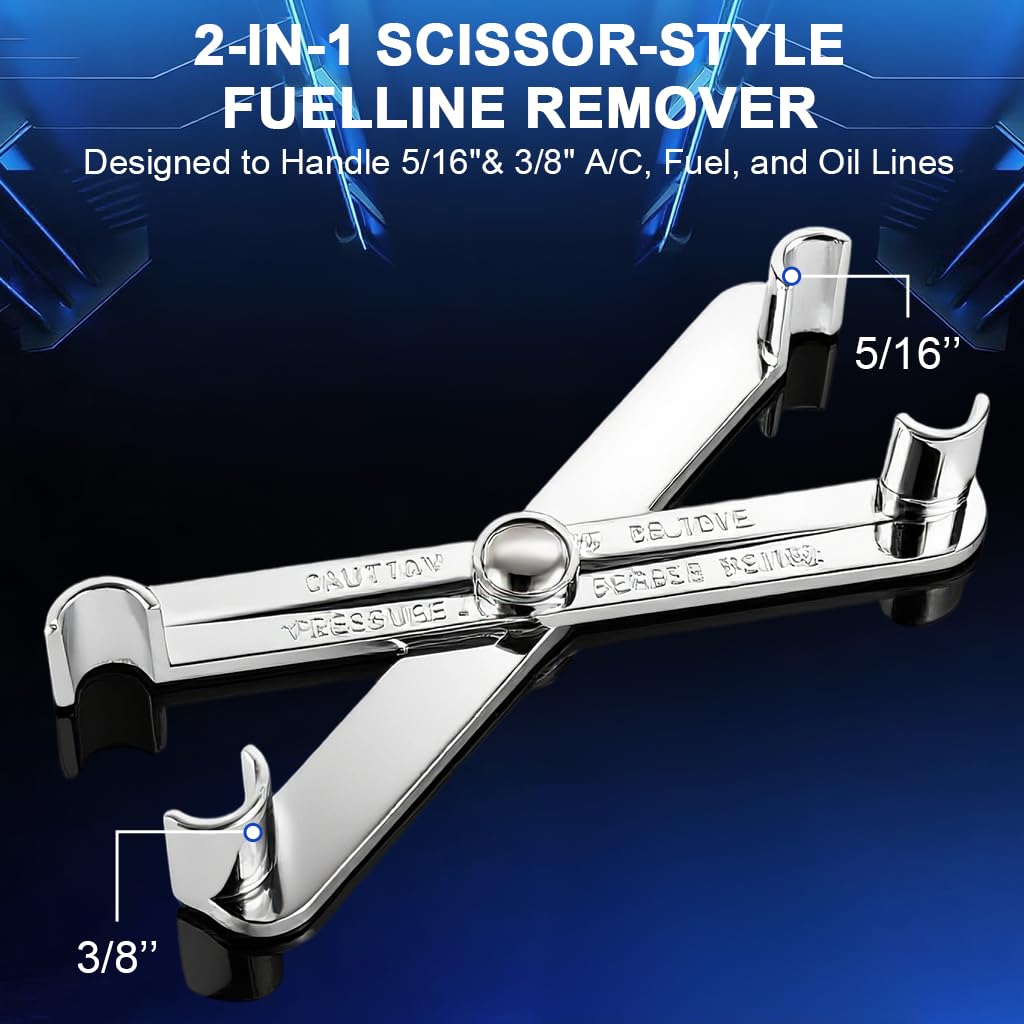 STHIRA Quick Disconnect Tool Set for AC and Fuel Lines with 22 Pieces and Ergonomic Grip | Aluminum Alloy Tools for Mechanics