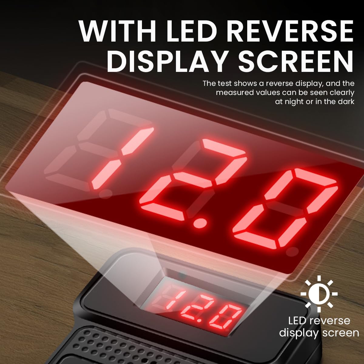 STHIRA Car Battery Tester for 12V and 24V Vehicles with LED Indicators and 4 Stage Diagnosis | 3PCS