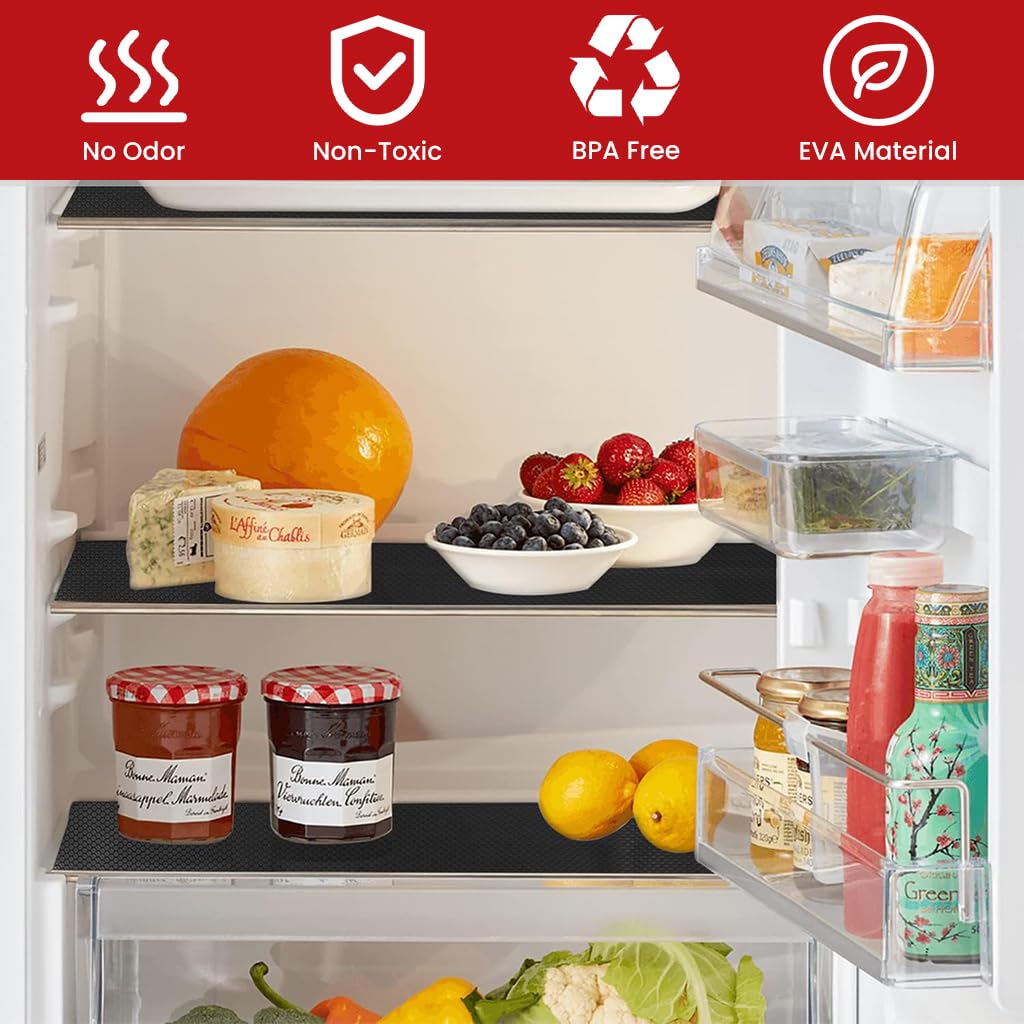 HASTHIP Cabinet Liner Mat for Drawers and Shelves featuring Anti Slip Dot Pattern 45cm x 300cm EVA | Waterproof and Trim to Fit