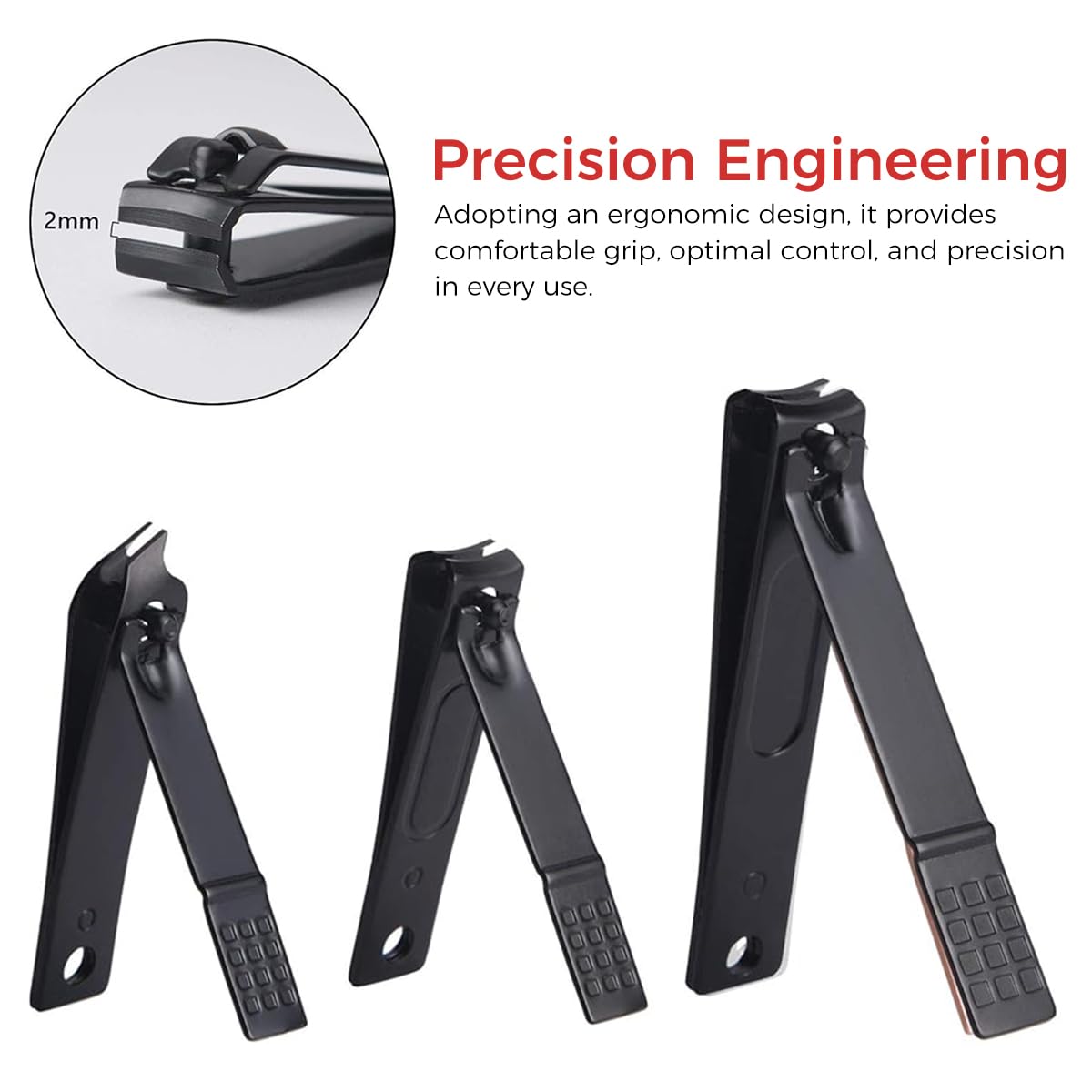 MAYCREATE Manicure Pedicure Kit with 54 pcs Stainless Steel Tools for Women and Men | Complete Grooming Set with Storage Case