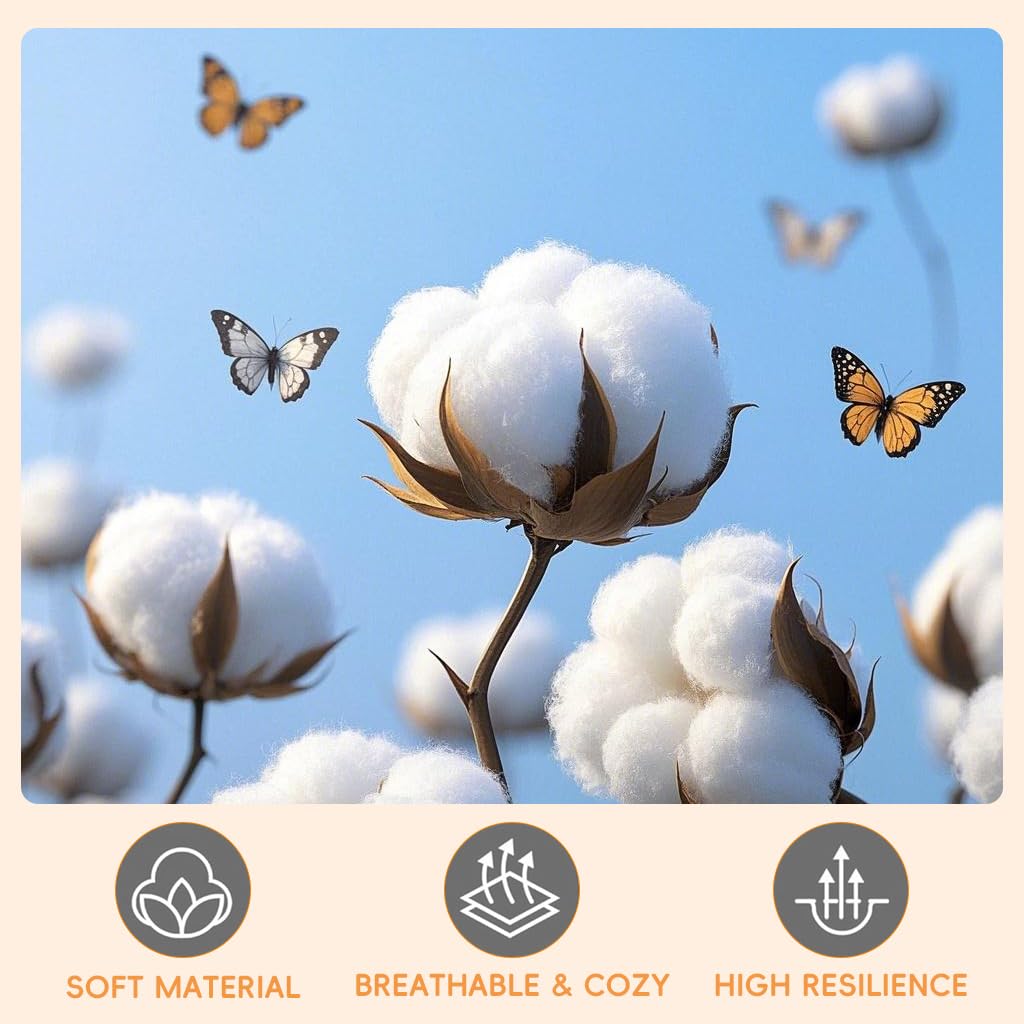 Qpets Pet Pillow for Cats and Dogs featuring Glow in the Dark Star Design 24x20cm 2pcs