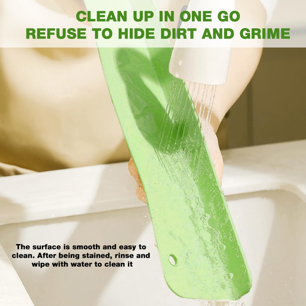 HASTHIP Silicone Sink Splash Guard for Kitchen and Bathroom with Suction Cup Base | 18.9x2.2x3 in Flexible Design