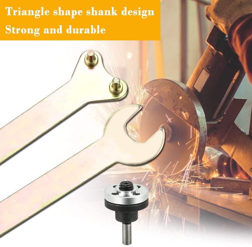 HASTHIP Electric Drill to Angle Grinder Converter with 8mm Rod for Metalwork & Jewelry | Triangle Shank Secure Fit