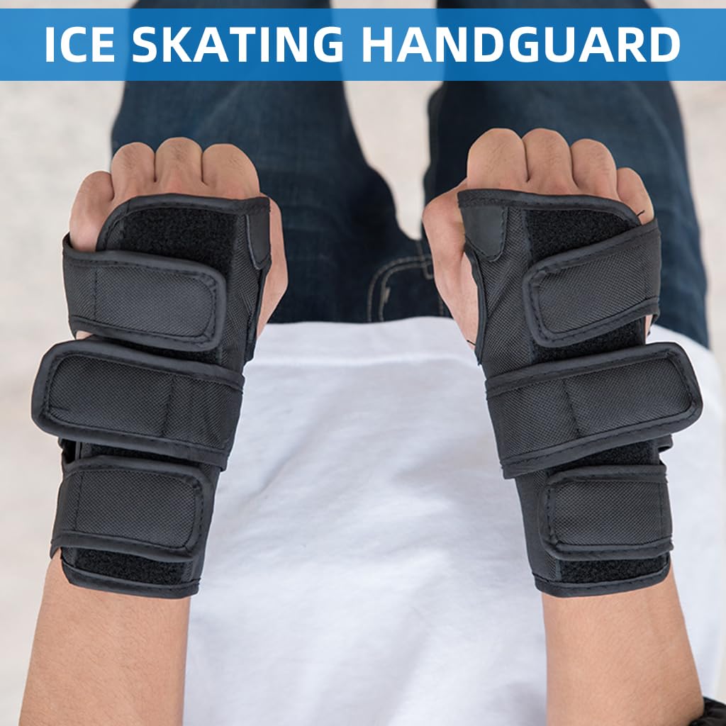Proberos Wrist Guards for Skating and Cycling featuring Hybrid Impact Protection | Breathable Washable Fabric