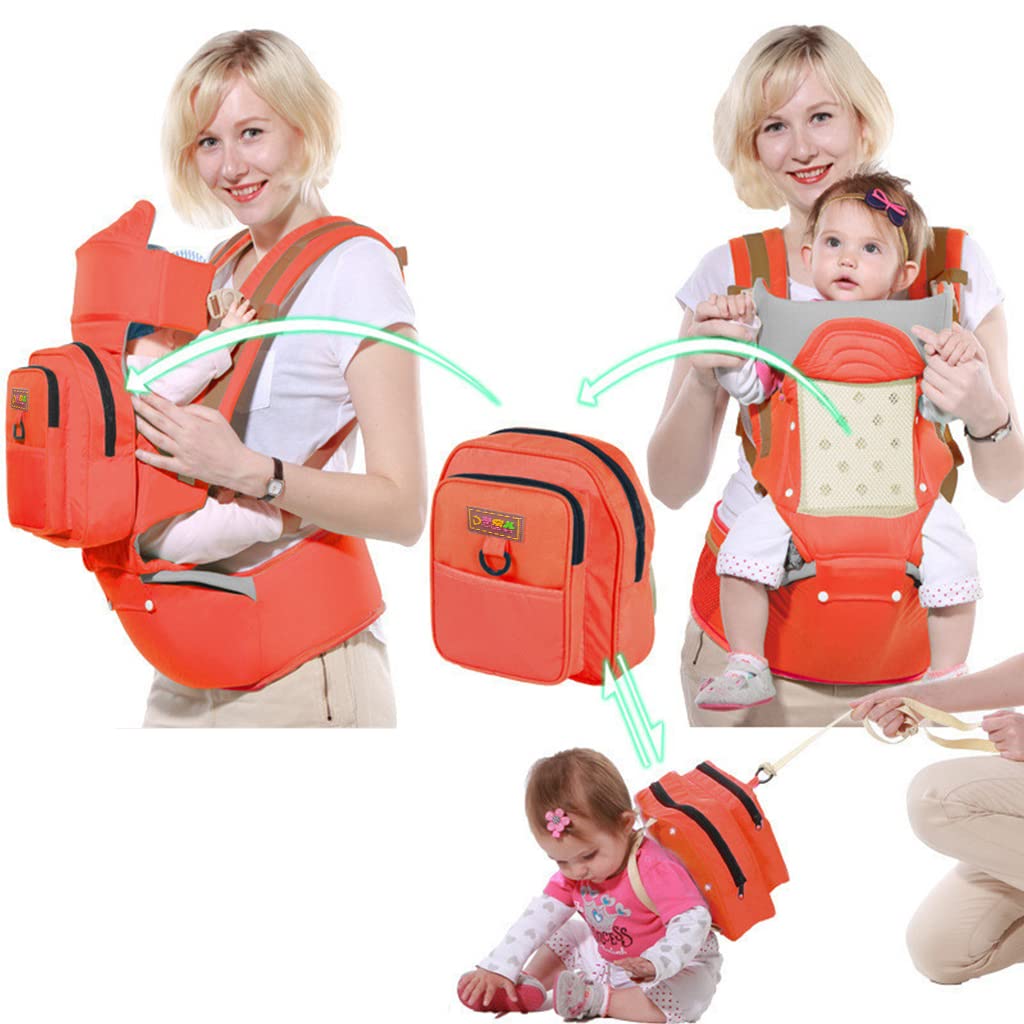 SNOWIE SOFT Baby Carrier for 0–4 Years with Adjustable Seat and Breathable All Season Design