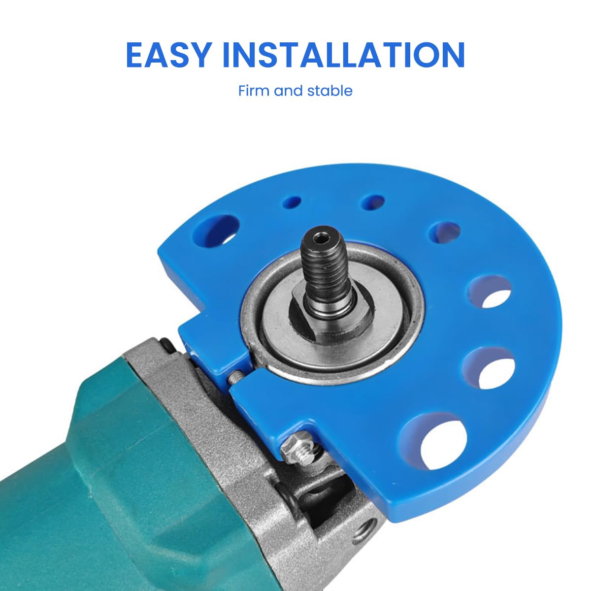 Serplex Drill Bit Sharpener for 4mm–11mm Twist Bits with Angle Grinder Attachment | ABS Body