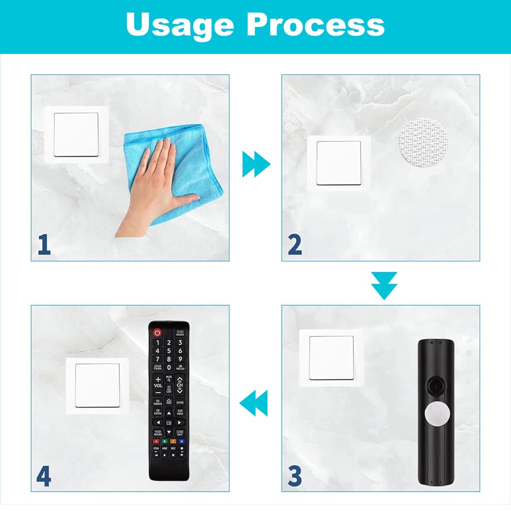 ZIBUYU Velcro Tapes for Classroom and Office Use with Self Adhesive 2 cm Dots | 100 Sets White