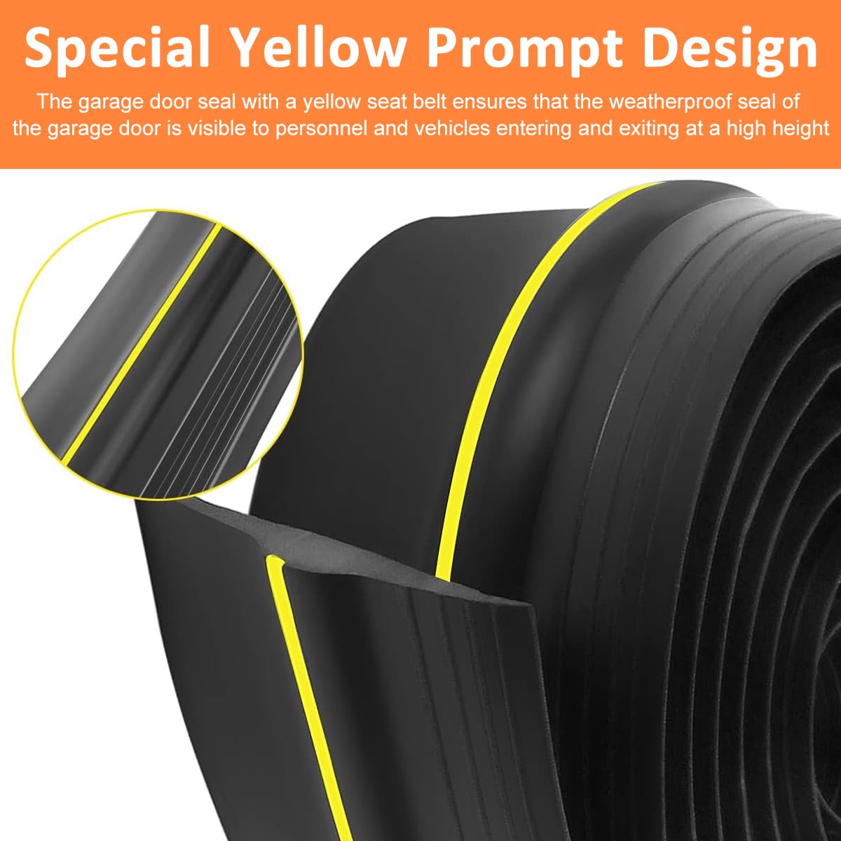 Serplex Door Bottom Sealing Strip for Draft and Noise Prevention with 9.84 ft Rubber | Customizable 88 cm Width and 12.5 mm Thickness