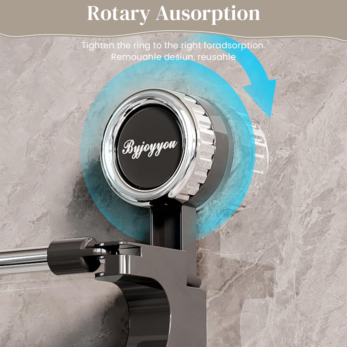 HASTHIP Retractable Towel Rack for Bathroom and Kitchen with 30–70cm Adjustable Length | Stainless Steel Double Layer Suction Organizer