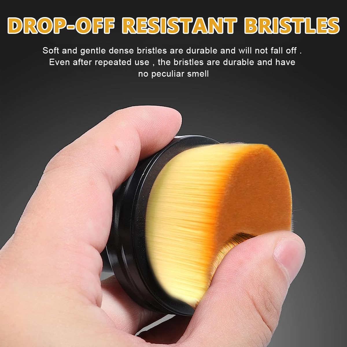 ZORBES Car Duster for Interior Detailing with 4.3 cm Ergonomic ABS Handle | Microfiber Brush