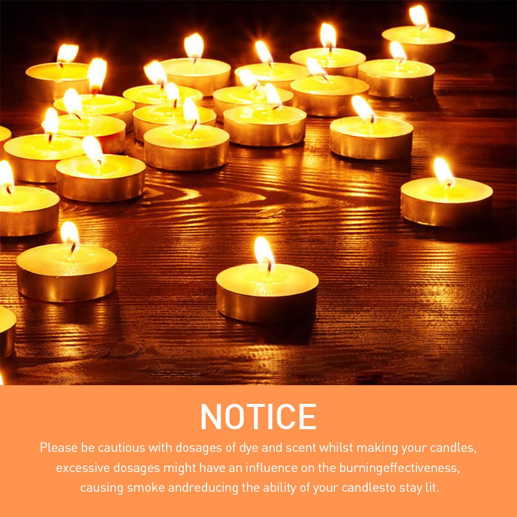 HASTHIP Candle Making Tool Kit with 100 pcs 6 in wicks and 10 wooden centering holders | DIY candle set