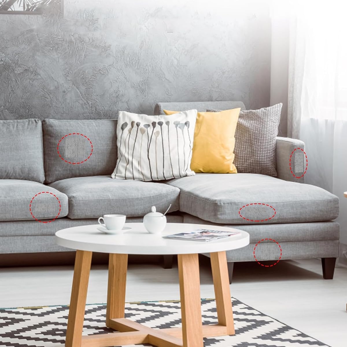 HASTHIP Double Sided Whiteboard for Kids with Lines 9x12 in | Grey Ruled Writing Board