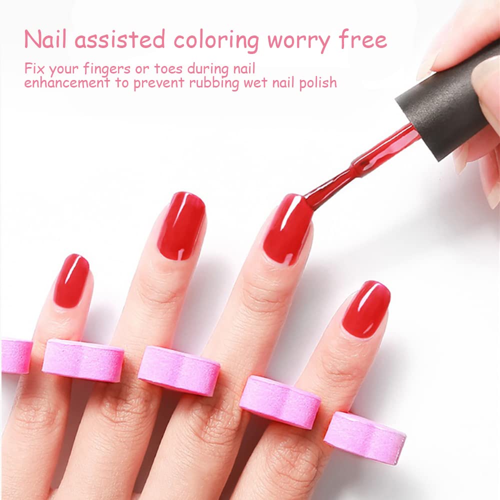 MAYCREATE Nail Art Kit for Girls with 15 Brushes and 5 Rhinestone Pens | DIY Nail Decorations