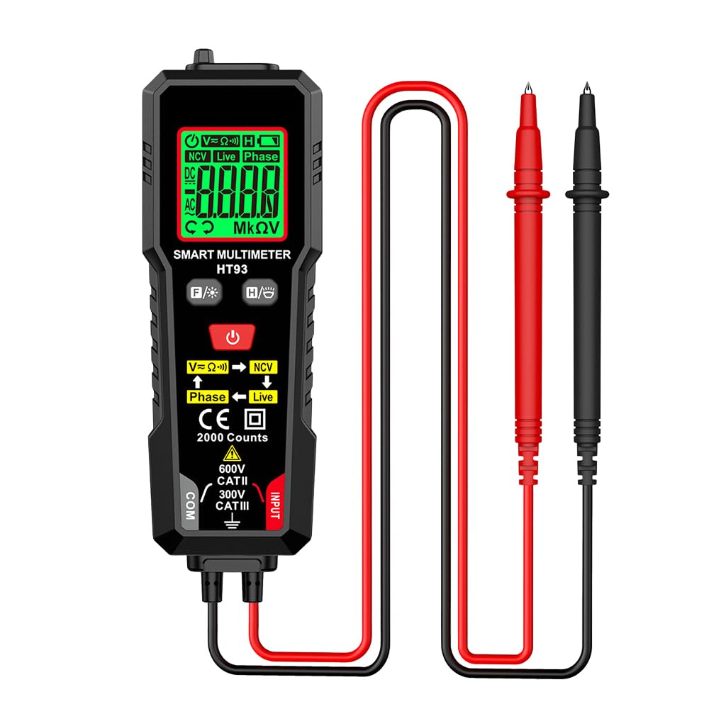 Elliot Multimeter ELEPHANTBOAT® Smart Auto-Ranging Digital Multimeter 6000 Counts TRMS ...