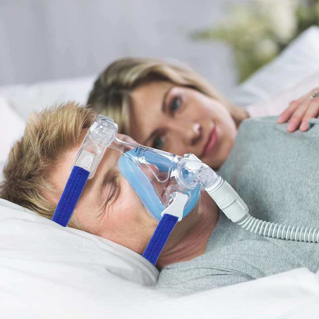 Serplex CPAP Strap Covers for Preventing Friction with Hook and Loop Closure | 4Pcs Plush Wraps for Sensitive Skin