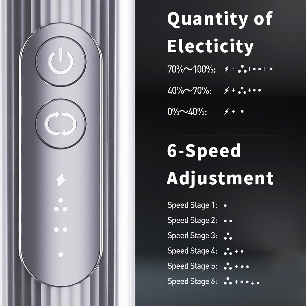 MAYCREATE Nail Drill for Acrylic and Gel Nails with 12 Bits and 6 Speeds | USB Rechargeable