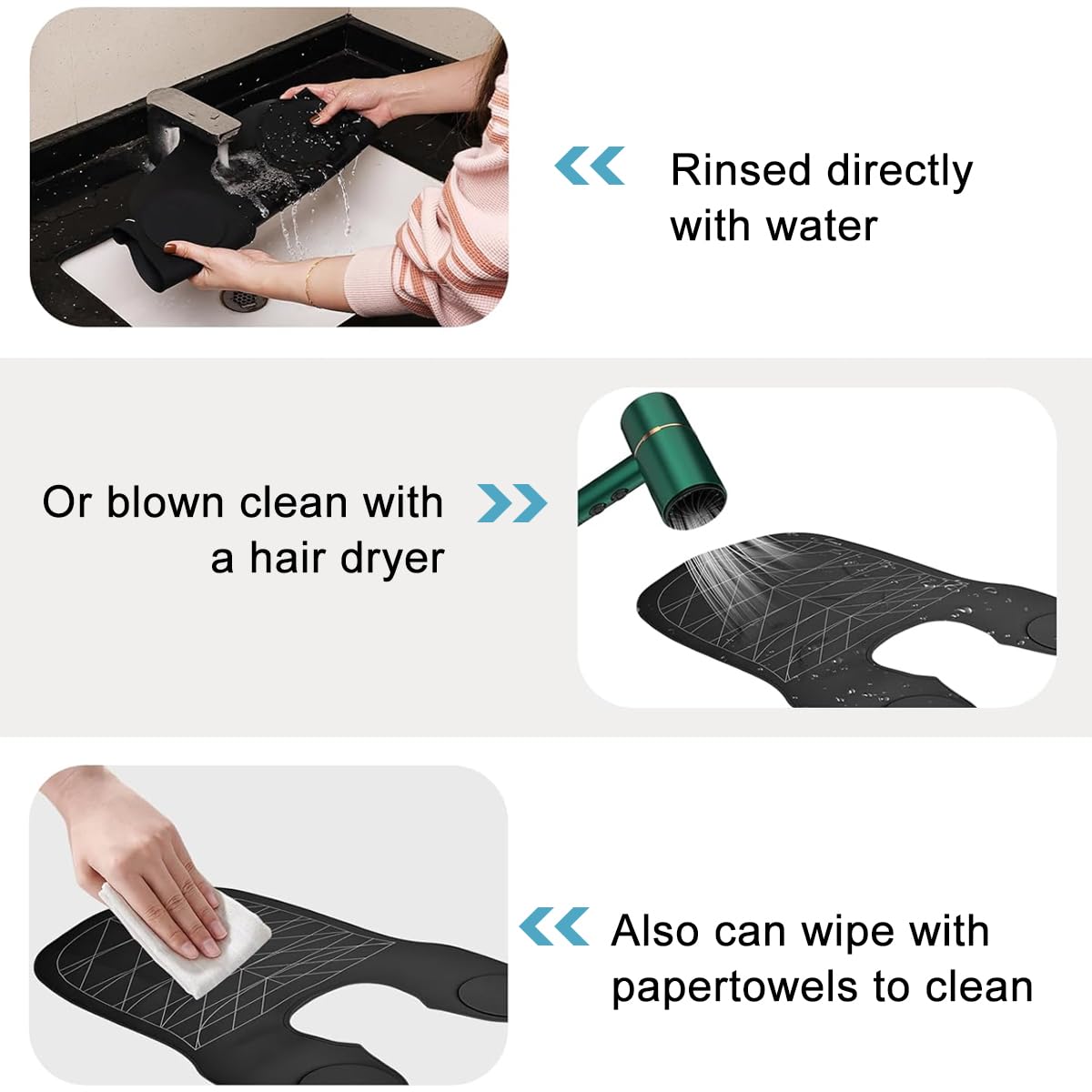 MAYCREATE Silicone Hair Cutting Collar for Salon with Guiding Lines and Hair Catcher | Waterproof, Easy to Clean and Comfortable Fit