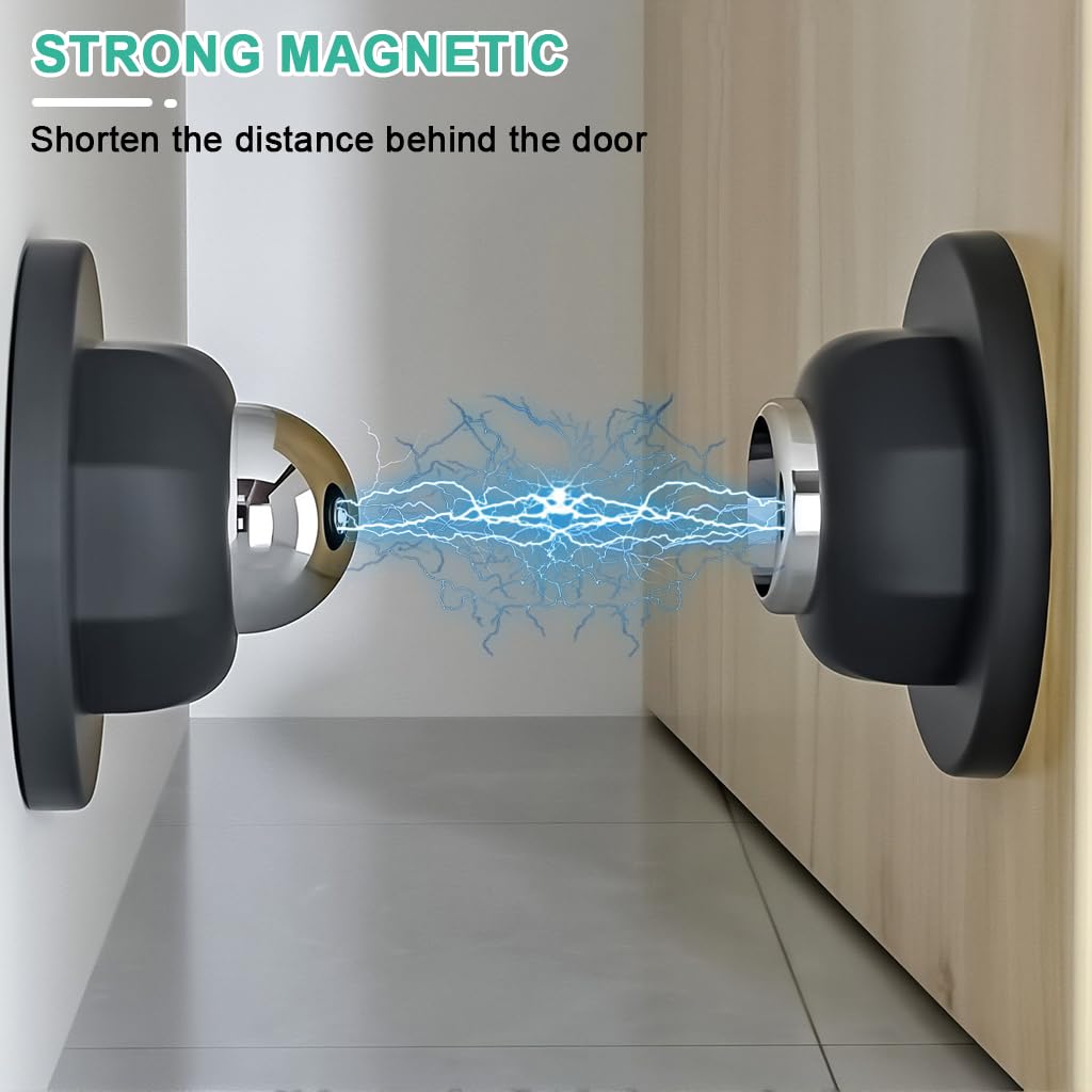 STHIRA RV Door Catch for Camper and Trailer Doors featuring Adhesive Mount | Secure Anti Collision Design