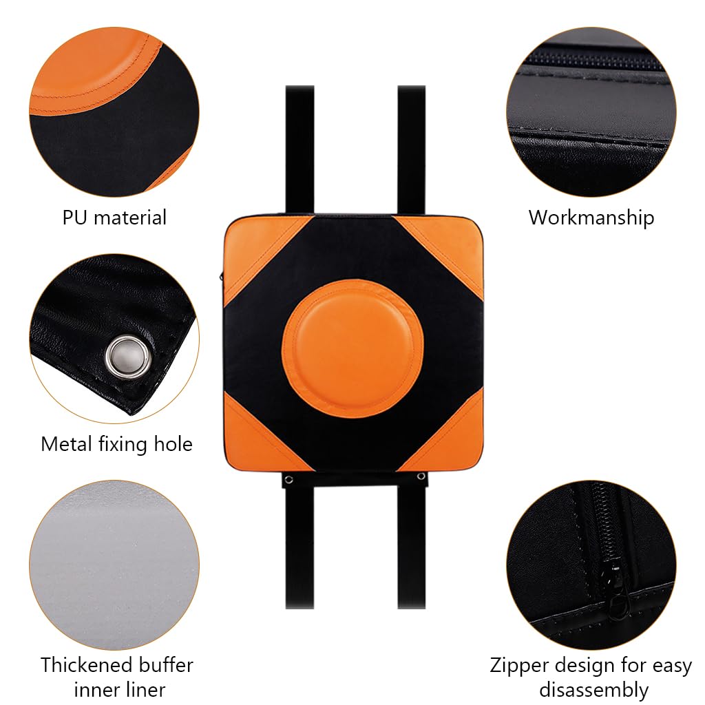 Proberos Boxing Punching Pad for Wall Training with Hook and Loop Design | 15.7 in PU Target