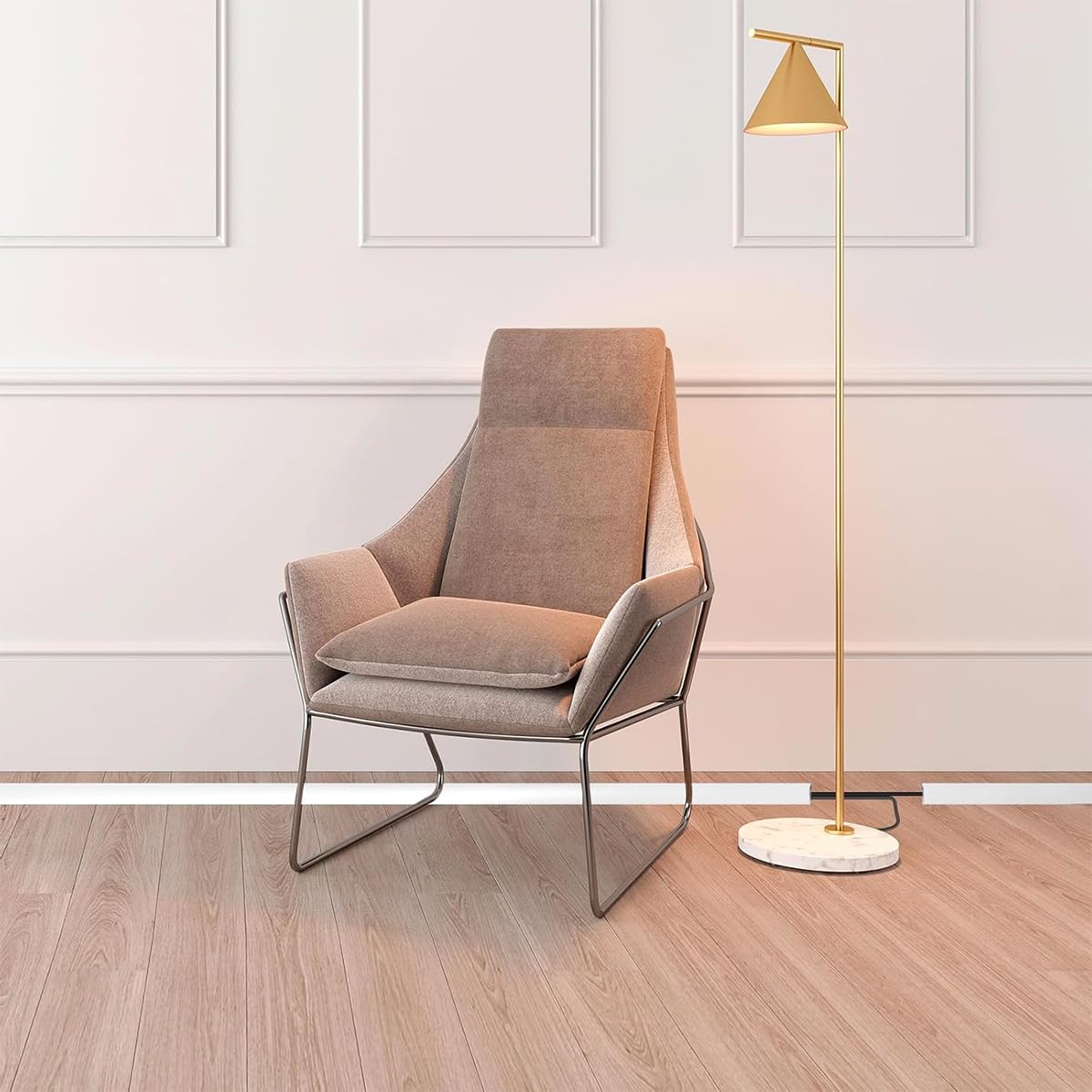 Serplex PVC Cord Cover for Floor and Wall Cable Management 6.6 ft | Self Adhesive Cuttable Design