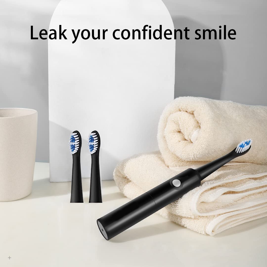 ELEPHANTBOAT Sonic Electric Tooth Brushes for Adult Battery Used for 50 Days Provided 40000 Strokes per Minute, One Electric Battery Toothbrush