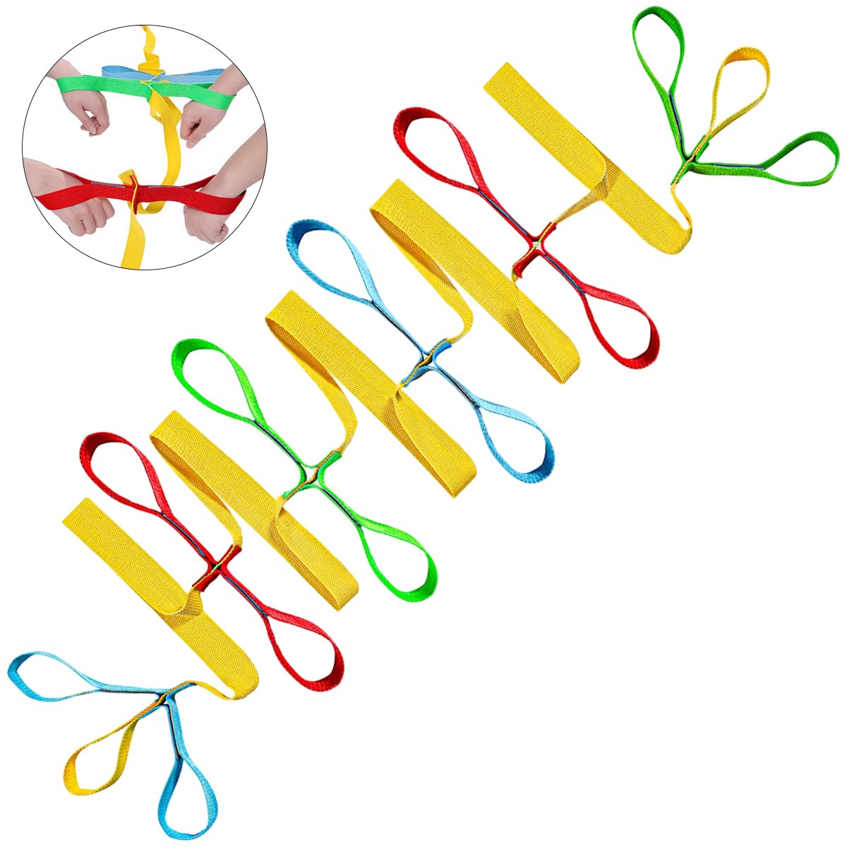 SNOWIE SOFT Preschool Walking Rope with Handles for Children Safety and Group Walks