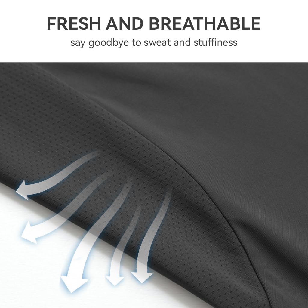 Venzina Sun Jacket for Men with UPF 50+ Protection and Removable Hat | Quick-Dry Nylon