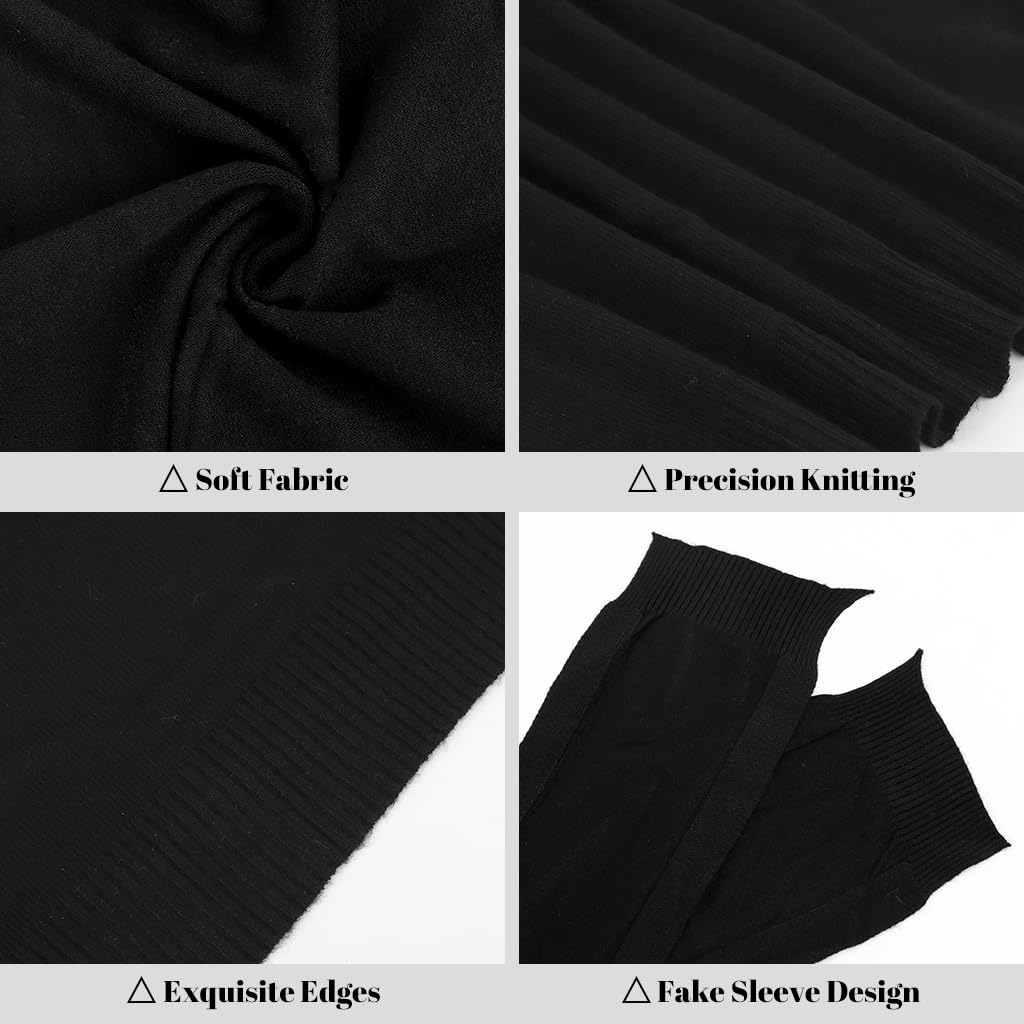 SANNIDHI Sweater Shawl Wrap for Women with Front Tie Strap featuring Soft Knitted Fabric | Elegant All-Season Cover-Up for Casual and Dressy Outfits