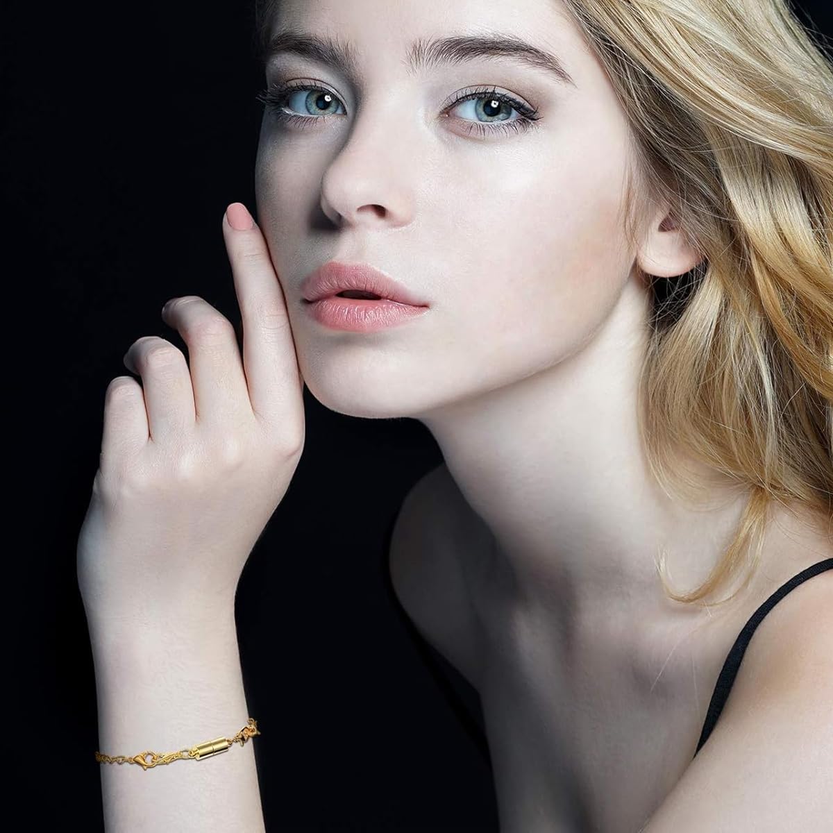 HASTHIP Necklace Clasps for DIY Jewelry Making with Magnetic Closures 12Pcs Alloy Set in Gold and Silver | Suitable for Necklaces and Bracelets