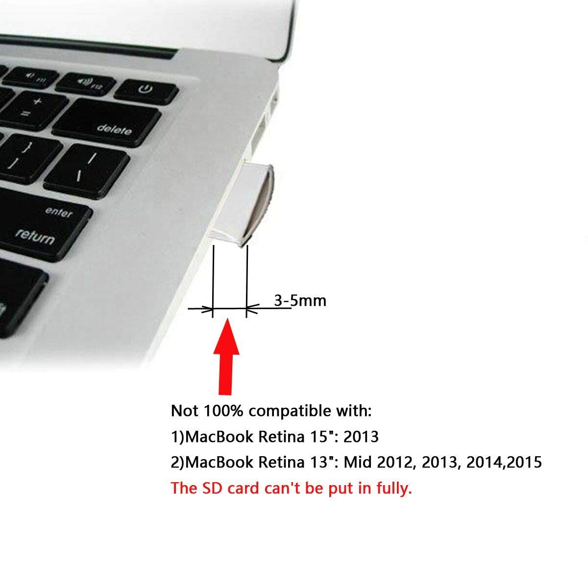 Verilux  - Micro SD TF to SD Card Kit Mini Adaptor for Extra Storage MacBook Air/Pro/Retina, XPS 13, Raspberry Pi