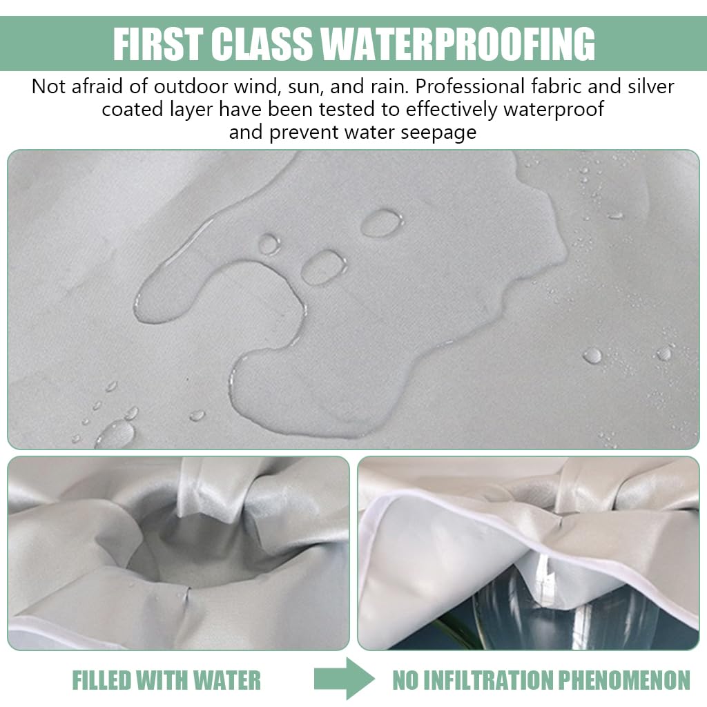 HASTHIP AC Cover for 1.5 Ton Outdoor Condenser featuring Breathable Mesh and Waterproof Oxford Cloth