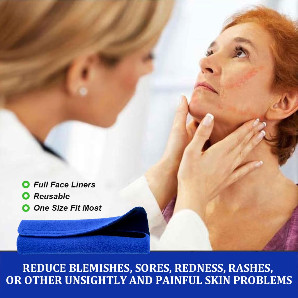 Serplex CPAP Strap Covers for Preventing Friction with Hook and Loop Closure | 4Pcs Plush Wraps for Sensitive Skin