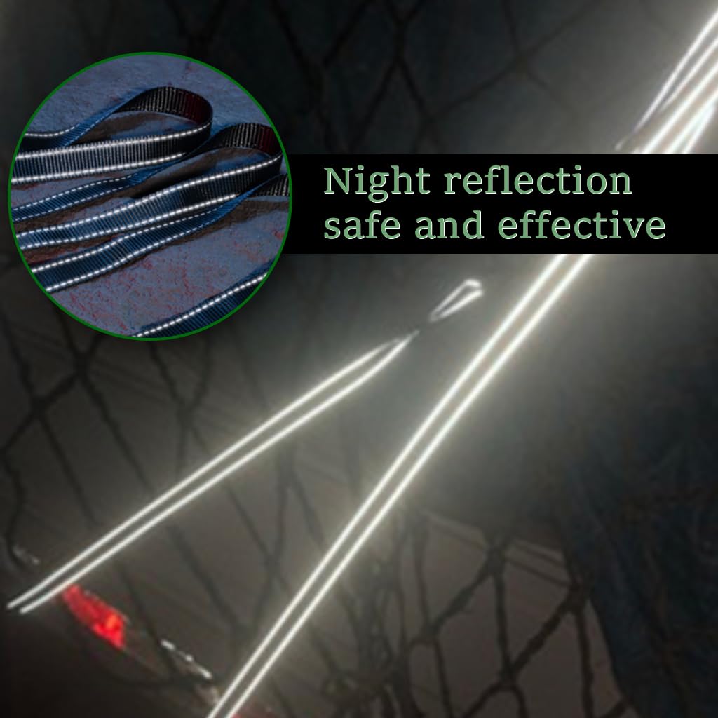 HASTHIP Ratchet Tie Down Straps for Motorcycles and Cargo featuring Quick Release 6.6 ft Nylon Webbing | Rubber Coated Heavy Duty Design