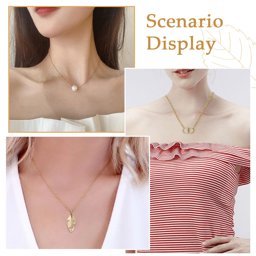 Zibuyu Pendant Necklace Set for Women and Girls featuring 5PC Design with 42cm Chain | Golden Alloy Adjustable Jewelry Gift
