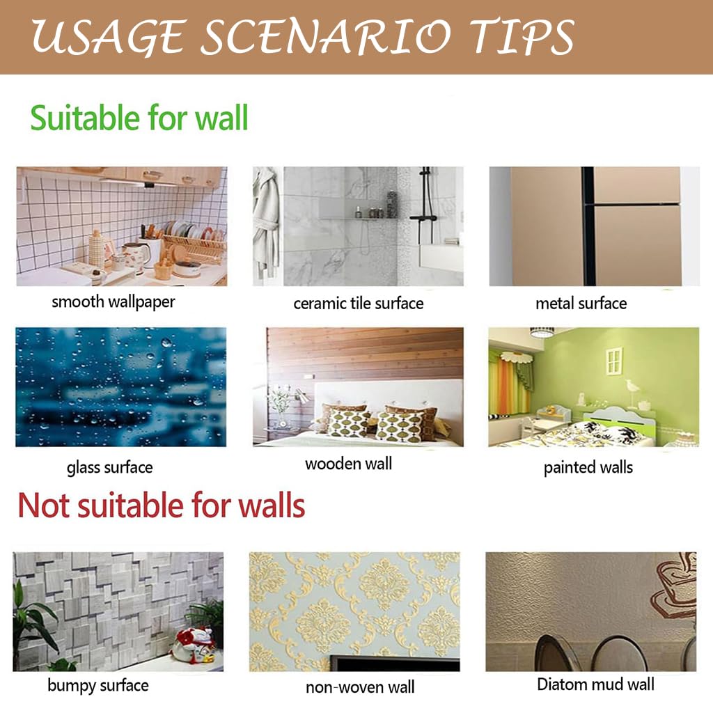 HASTHIP® Wallpaper Border Peel and Stick Wall Border Sticker, Decorative Edge Strip Waterproof PVC Self Adhesive Floral Wallpaper Border for Home, Bathroom, Living Room (94.4 X 3.9 Inch Roll)