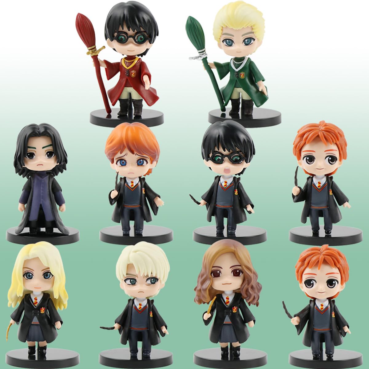 PATPAT Magical Minis Collector Set with 10 PVC 2.75-inch Figures for Kids | Desk Decor and Gift