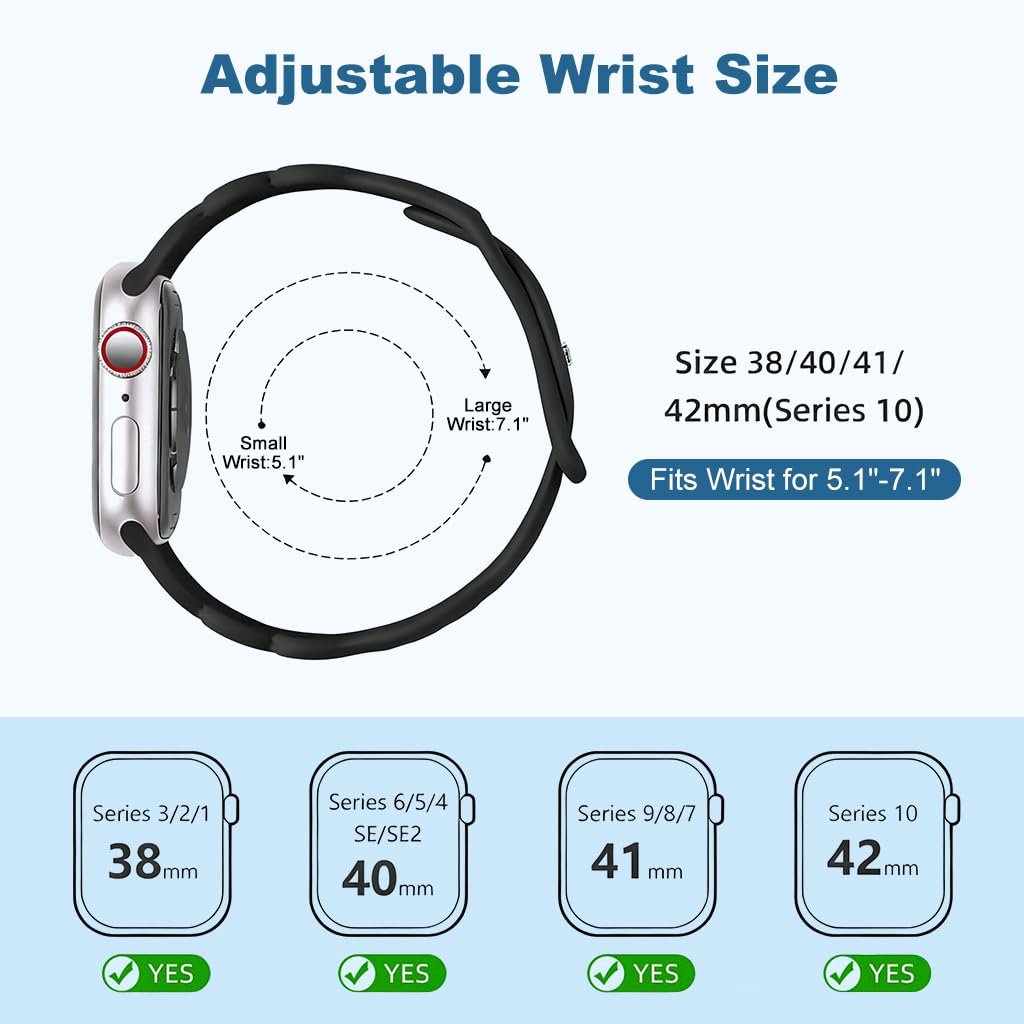 ZORBES iWatch Ultra S11 Watch Band for Women featuring Elegant Cutout Design and Waterproof Silicone