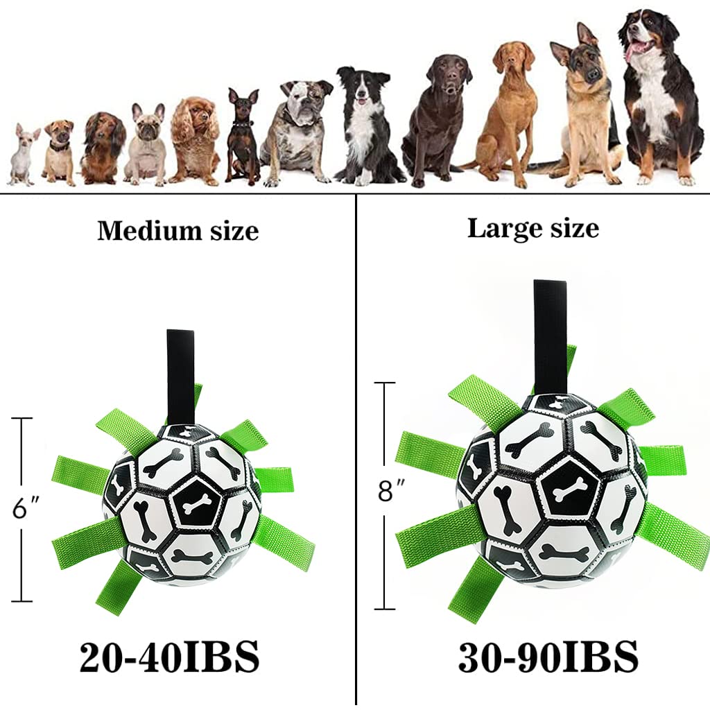 Qpets® 7 Inch Inflatable Dog Balls for Large Dogs, Dog Toys, Outdoor Dog Ball Water Toy Throwing Ball Toy for Dog Dog Toy for Small & Medium Dogs