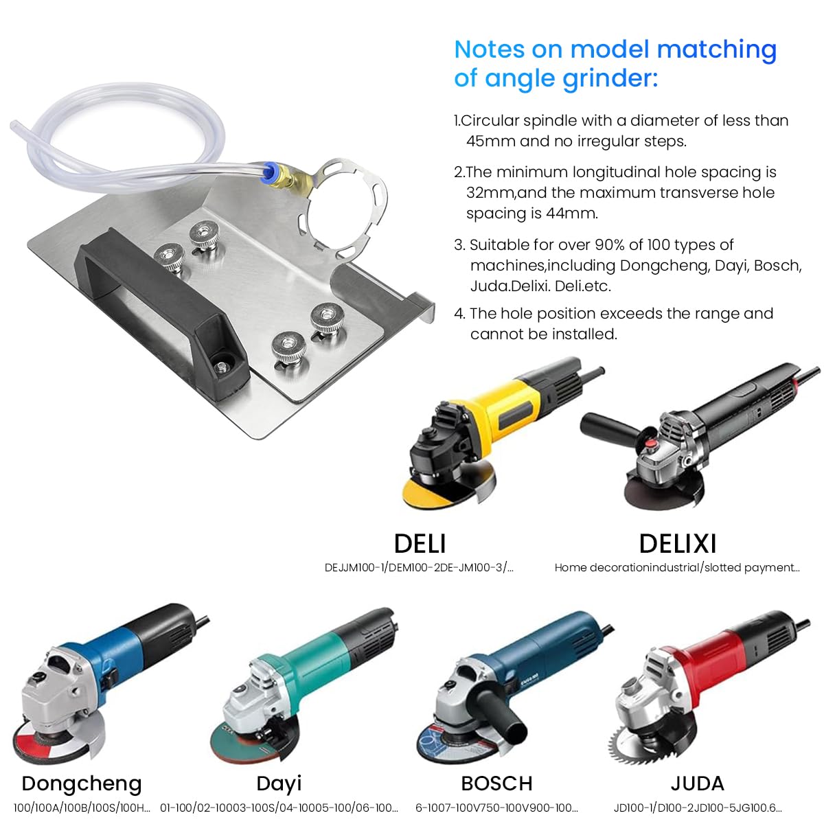 Serplex® 45 Degree Tile Chamfering Tool, Angle Grinder Stand for Tile 45° Chamfer Cutting, Angle Grinder Chamfering Tool, Angle Grinder Tool for Cutting Ceramic Stone