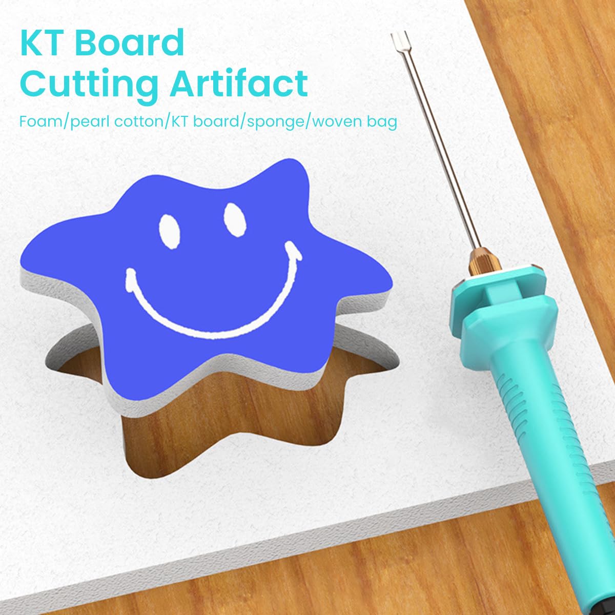 Serplex Electric Foam Cutter for KT Board and Polystyrene Craft featuring On Off Switch | 24W Heating Pen with Temperature Controller