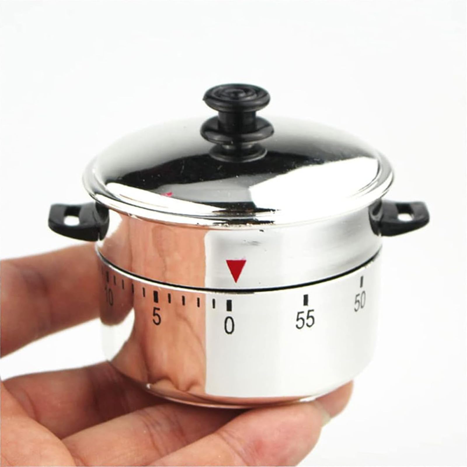 Supvox Kitchen Timer for Cooking and Baking with Mechanical Wind-Up Design | 66x80x61mm Compact Size