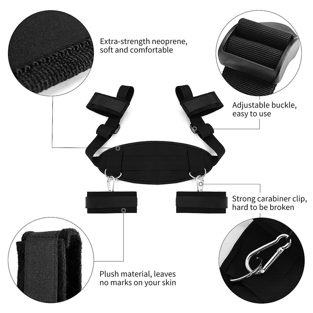 Zibuyu Hand and Ankle and Eyecover Combo for Relaxation and Comfort | Multipurpose Set