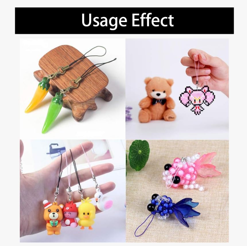 ZIBUYU Phone Lanyards for Keys and ID Cards with Secure Lobster Clasp | 100 Pack