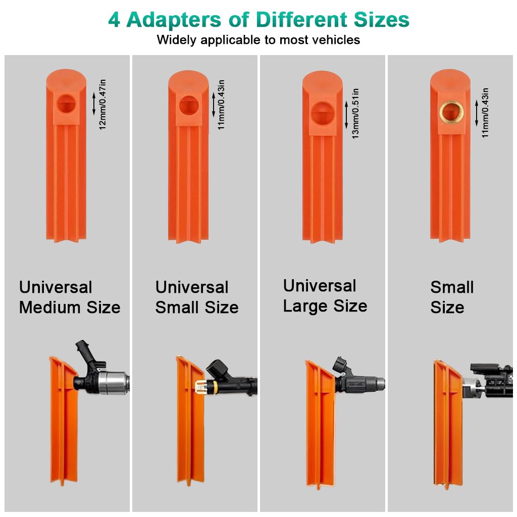 STHIRA Car Fuel Injector Tester Kit with Digital Display and Test Leads | Portable Case