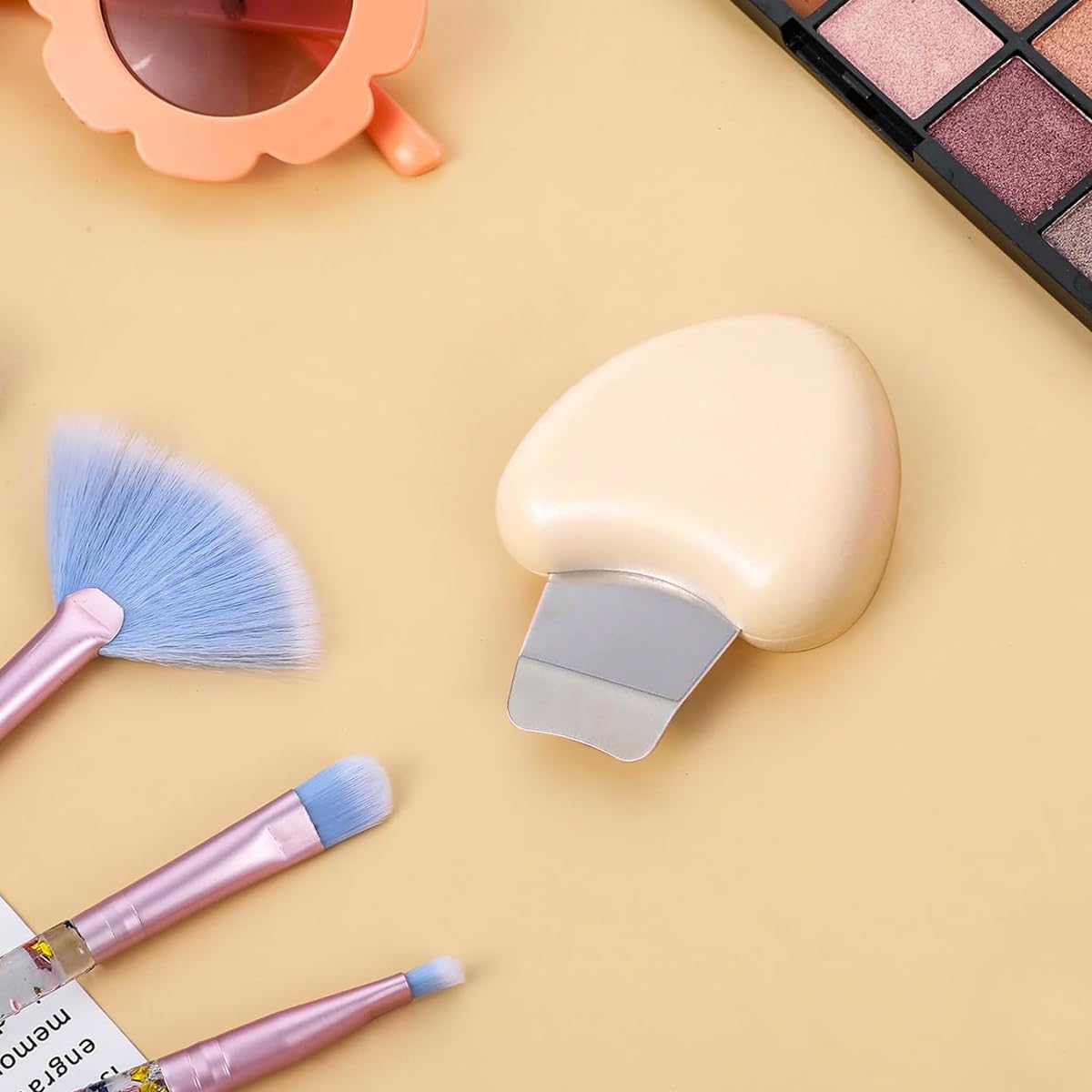 MAYCREATE Blackhead Remover Tool for Deep Cleansing with Heart Shaped Handle | 2 PCS Stainless Steel